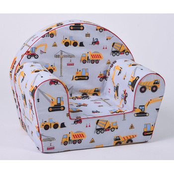 Дитяче крісло, одномісне міні-крісло-сидіння для дітей, невеликі будівельні меблі для малюків у дитячій кімнаті