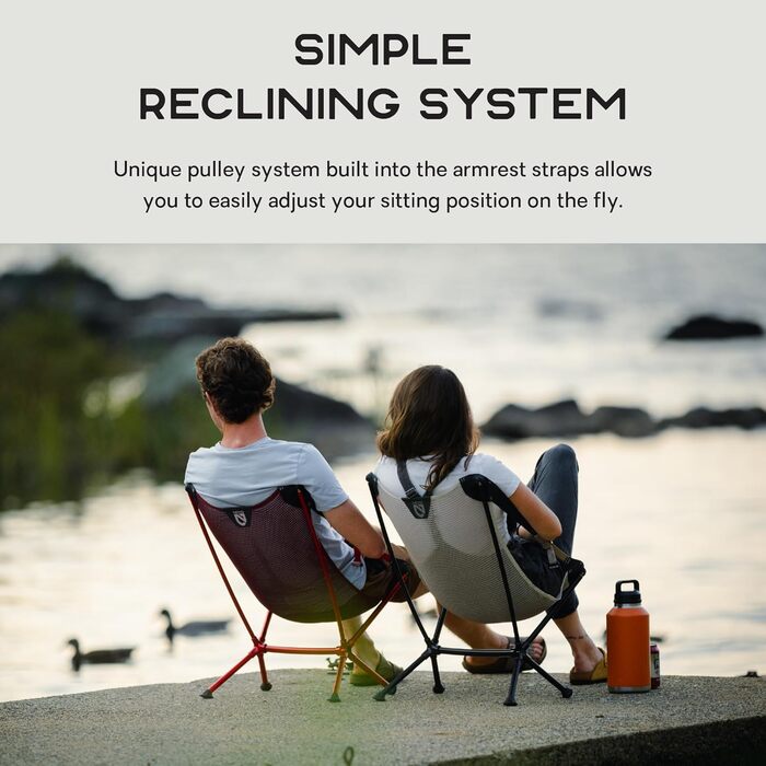 Розкладне крісло Moonlite 2025, колір пелікан-сірий, колір пелікан-сірий 2025