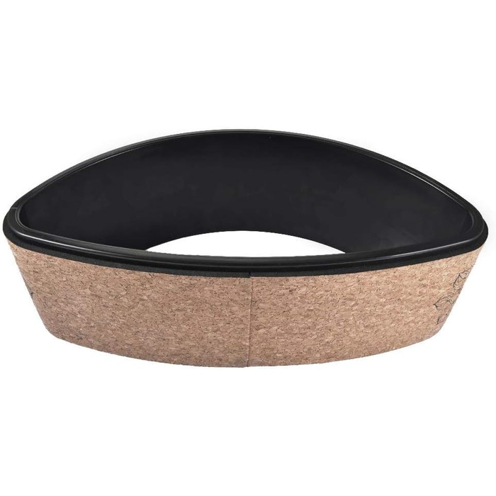 Колесо для йоги Windyday Natural Stretch Roller - нековзне, гнучке, витримує навантаження до 200 кг (еліпс)