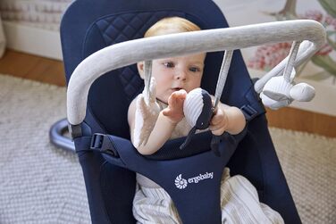 Аксесуари для дитячої гойдалки Ergobaby 3-в-1 Baby Bouncer для новонароджених від народження, Ocean Wonders