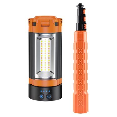 Ліхтар для кемпінгу з підставкою Акумуляторний Ліхтар для кемпінгу 1000 люмен Світлодіодний ліхтар-штатив Водонепроникні магнітні ліхтарі для намету ємністю 10000 мАг, робочі ліхтарі-штативи з регульованою яскравістю та підставкою