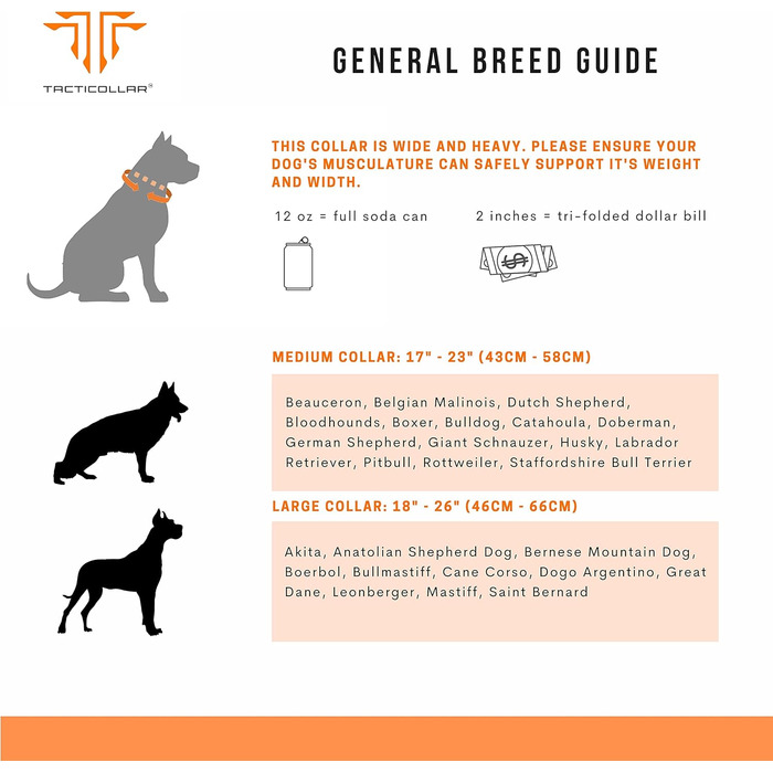 Тактичний нашийник Tacticollar для собак середніх та великих порід, 5,1 см, з ручкою для контролю, нейлон Mil Spec, металевий замок швидкого роз'єму, внутрішня підкладка з неопрену (Розмір M, Оливковий)