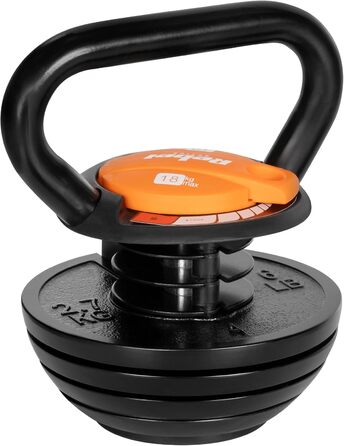Регульована чавунна гиря Rebel Kettlebell 18 кг RBA-2324-18