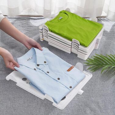 Організатор для футболок BoxLegend, який можна складати, органайзер для шафи, органайзер для гардеробу для дорослих і дітей, який