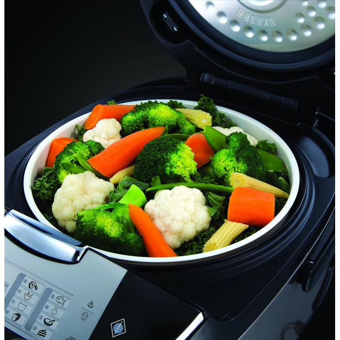 Мультиварка Russell Hobbs 11-в-1 рисоварка, повільна плита, пароварка, повільна плита, бакбутомат, йогуртниця тощо Мультиварка (5,0 л, цифровий дисплей, кришка проти конденсату) 21850-56