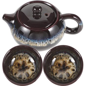 Набір для чаювання, керамічний, портативний, високої якості, в різних кольорах, для офісу та дому