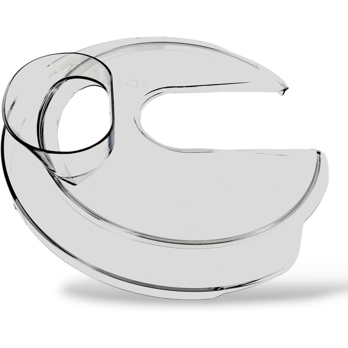 Кришка захисту від бризок DL-pro для чаші для змішування підходить для кухонного комбайна Bosch Siemens 00653178 MUM5