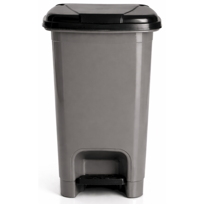 Корзина д/сміття VIOLET HOUSE 0156 Gray з педал. 8 л (0156 Gray 8 л) (7246360)
