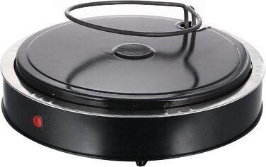 Піч для піци Emerio PIZZARETTE Оригінальна теракотова глиняна витяжка ручної роботи з тепловідбиваючим екраном Запатентована конструкція для сімейних розваг Mini Pizza для 6 осіб Веселощі Зірка No1 ПО-115984.8