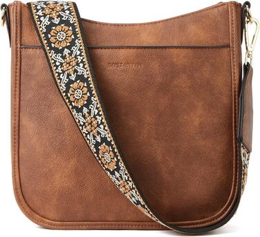 Жіноча сумка BOSTANTEN маленька сумка через плече з PU шкіри сумка через плече для жіночих сумок крос-боді з регульованим кольоров