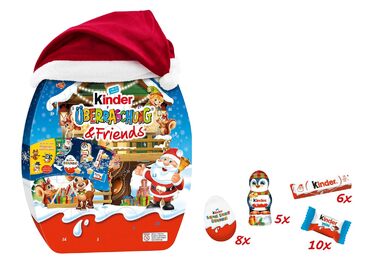 Адвент-календар Kinder Surprise & Friends, 370 г