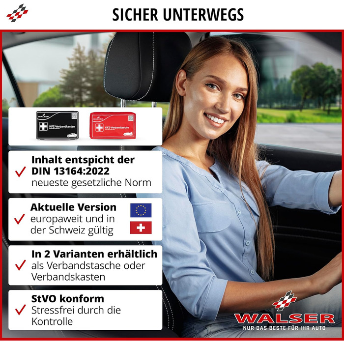 Автомобільна аптечка WALSER, автомобільна аптечка award very good*, автомобільна аптечка 2024, автомобільна аптечка, автомобільна