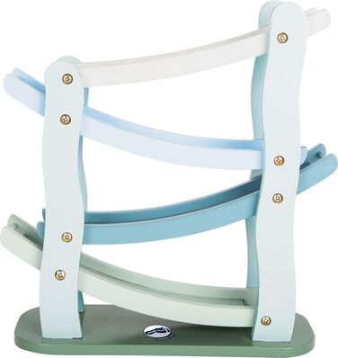 Невелика пішохідна гоночна траса в каскадному стилі з дерева, з чотирма дерев&39яними автомобілями, для дітей від 3 років, 11651,