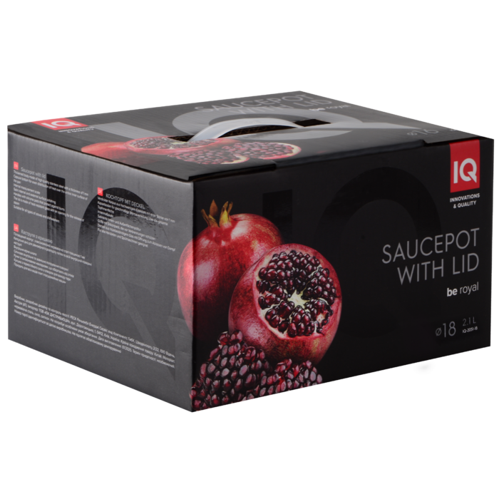 Каструля IQ Be Royal 18 см (2.1 л)  (7046693)