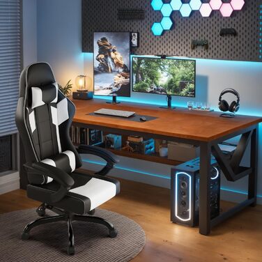 Офісне крісло масажне ігрове крісло ергономічне з поперековою підтримкою комп'ютерне офісне крісло з підголовником масажна подушка