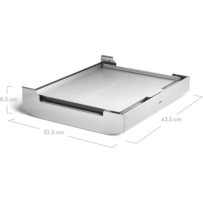 Складаний газовий гриль BURNHARD JONES з нержавіючої сталі з кришкою, 2 конфорки, 6,4 кВт, включаючи сумку для перенесення з функцією рюкзака та мультиінструмент, складаний гриль ідеально підходить для кемпінгу, складаний гриль JONES з 2 конфорками