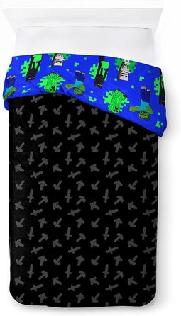 Комплект дитячої постільної білизни з 100 бавовни 135x200 см односпальний розмір - підодіяльник наволочка 50x70 см