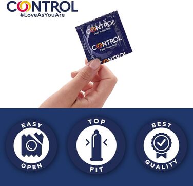 Еластичні презервативи з натурального латексу CONTROL NATURE - 24 шт. и. NATURE 24