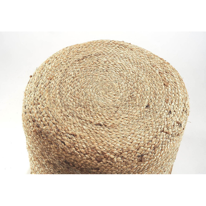 Підлоговий стілець Kobolo Pouf - Flow - виготовлений з морської трави з бавовняним наповнювачем