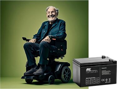 Акумуляторна батарея DSK 12V 12Ah Універсальний адаптер F1/F2 в комплекті Розміри 1598x99 мм Для ДБЖ, сигналізацій та електромобілів Свинцево-кислотний акумулятор