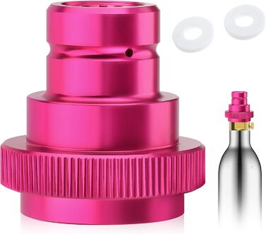 Швидкий адаптер VMUTGA CO2, швидкий адаптер для газованої води CO2, сумісний з виробником блискучої води Duo/Art/Terra, адаптер Sodastream 425 г циліндр 60 л трапецієподібна різьба TR21-4