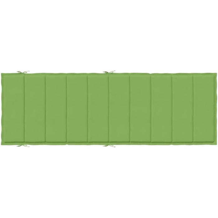 Подушка для шезлонгу CIADAZ Melange Green 186x58x3 см тканина, подушка для шезлонга, подушка для шезлонга, подушка для шезлонга, подушка для лавки, подушка для крісла з високою спинкою, подушки для шезлонгів - 4002481