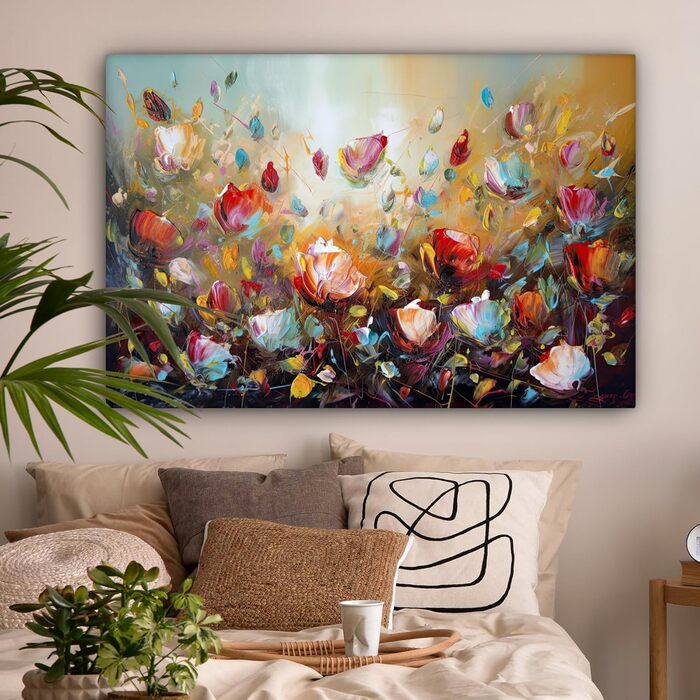 Полотно велике 120x80 см XXL Картини для декору стін Спальня Картини для декору стін Полотно Картини для декору стін Вітальня Карт