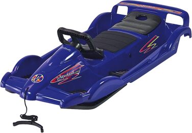 Снігохід AlpenGaudi AlpenDoubleRace, двомісний, синій, з кермом