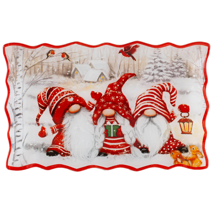 Блюдо Viva NY Gnomes 30×19.8 см