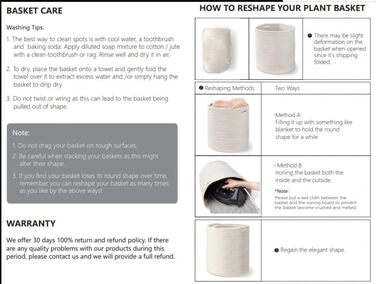 Декоративний кошик Mkono з макраме з бавовняної мотузки, декор для дитячої кімнати в стилі бохо, маленький, милий, плетений пензлик, шафа, контейнер для зберігання дитячих іграшок, журналів, вітальня, спальня, колір слонової кістки 11&39x11&39