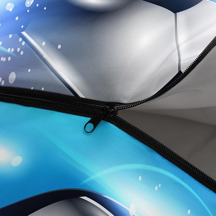 Дитячі спальні мішки HOSIMA для хлопчиків, барвисті на футбольну тему, з принтом, легкі, теплі, портативні, для використання на вулиці та в приміщенні, водонепроникні, холодостійкі, спальний мішок для кемпінгу, походів, футболу 10