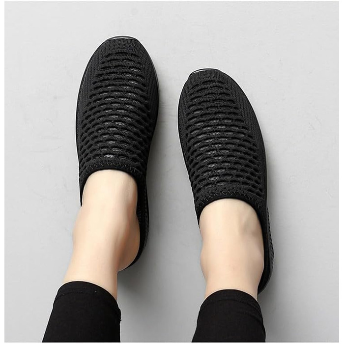 Ортопедичні капці Hatme, жіноче діабетичне взуття (чорне, EU 41) Чорний 41 EU