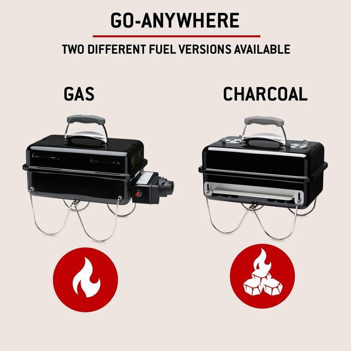 Вугільний гриль Weber Go-Anywhere