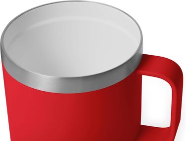 Штабельована кружка YETI Rambler з керамічним покриттям DuraSip, колір Rescue Red, 414 мл