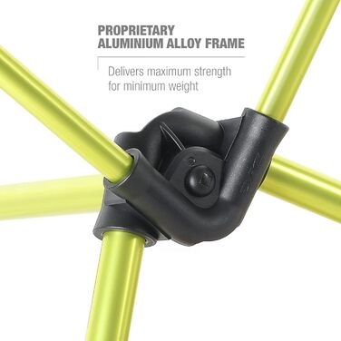 Крісло-рюкзак Helinox Chair Zero, надлегке, компактне, сіре