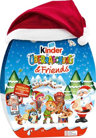 Адвент-календар Kinder Surprise & Friends, 370 г