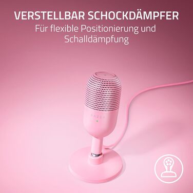 Ультракомпактний USB-мікрофон (14-мм суперкардіоїдний конденсаторний мікрофон, датчик вимкнення/включення зі світлодіодним індикат