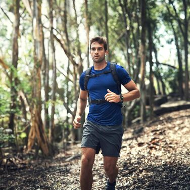 Розумний годинник Hama (сховище музики, кольоровий AMOLED-дисплей 1,43 дюйма, скло Panda Glass, GPS, функція телефону, водонепроникність, WhatsApp, голосовий помічник, трекер сну, 110 спортивних режимів, крокомір, пульсометр тощо) чорний