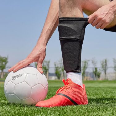 Тримачі для щитків Northdeer для дітей та чоловіків з оптимізованою вставною кишенею - футбольні рукави та шкарпетки для щитків XL (180-200 см)