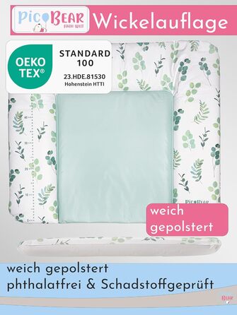 Пеленальний килимок Ведмедик - високоякісний пеленальний килимок OEKO-TEX - простий у догляді пеленальний килимок - пеленальний ки