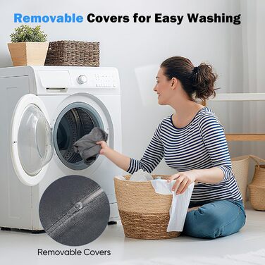 Ергономічна подушка для читання зі знімним підголівником та підлокітниками, з підтримкою спинки для ліжка, дивана, підлоги, регульована для читання, роботи та відпочинку, сіра