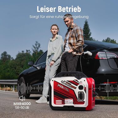 Інверторний генератор maXpeedingrods 3500 Вт із дистанційним моніторингом через додаток