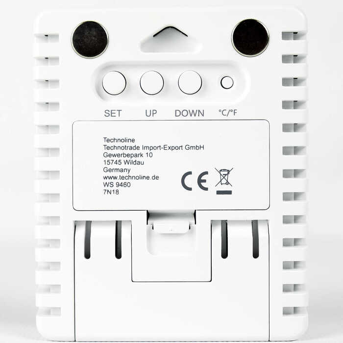 Термогігрометр Technoline WS9460 Silver/White (WS9460)