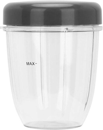 Набір деталей міксера Nikou Комплект деталей-чашок і кришок Набір деталей для заміни аксесуарів для міксера Nutri Bull-et 900 Вт (18 унцій)