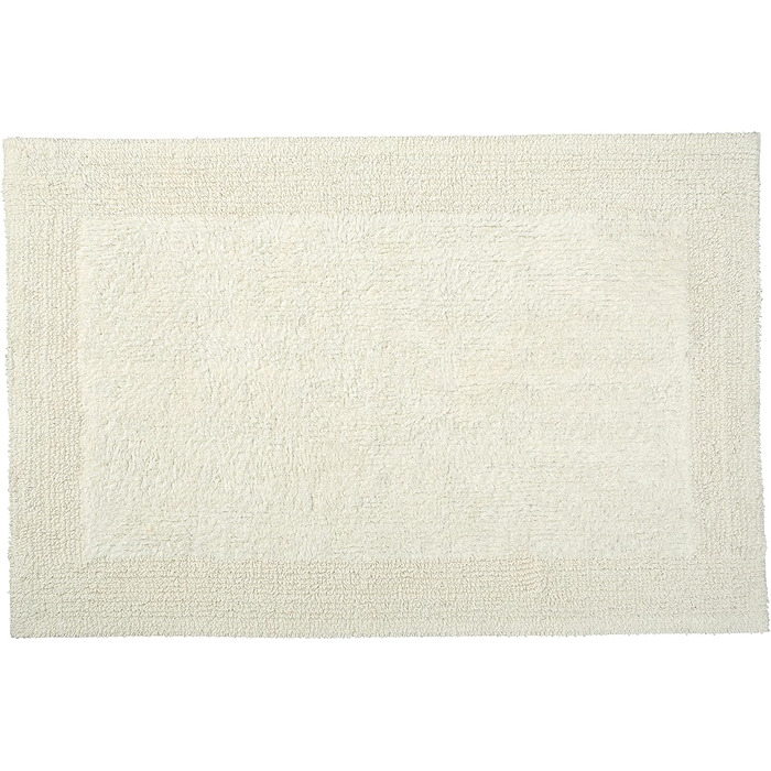 Килимок для ванної Kleine Wolke Cotone, 50 x 50 см без вирізу, натуральний колір, 50 x 50 см (прямокутний)