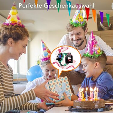 Розумний годинник imoo Z1 для дітей, дитячий годинник 4G з GPS-трекером та SIM-карткою, розумний годинник для дітей з відео- та телефонними дзвінками, водонепроникний IPX8 (рожевий) Z1 Z1 Pink