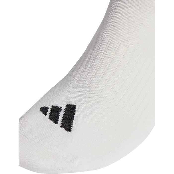 Шкарпетки Adidas Unisex 3 Stripes Essentials Cushioned Crew, 6 пар, 40-42 білі/чорні/чорні