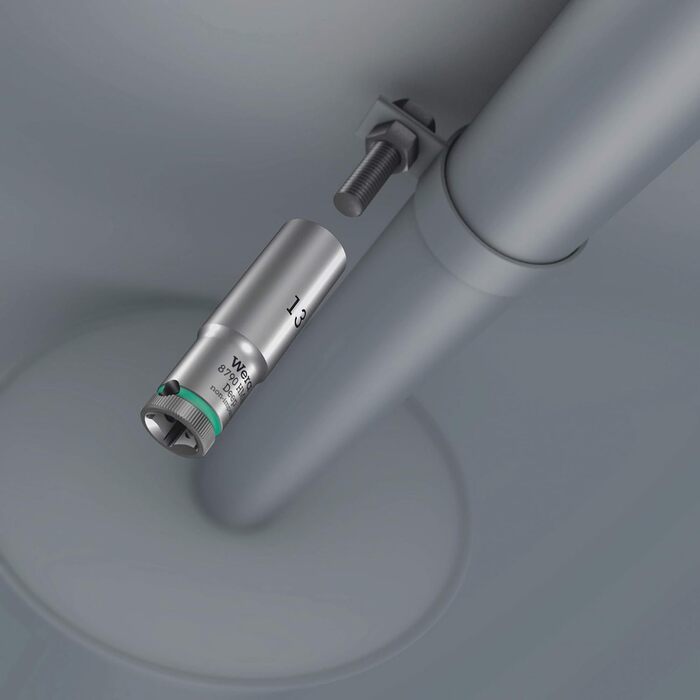 Набір головок Wera 05004525001 Deep, 1/4 привід, 9 предметів