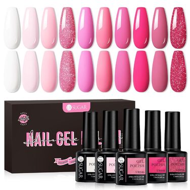 Набір гель-лаків UR SUGAR (10 відтінків)