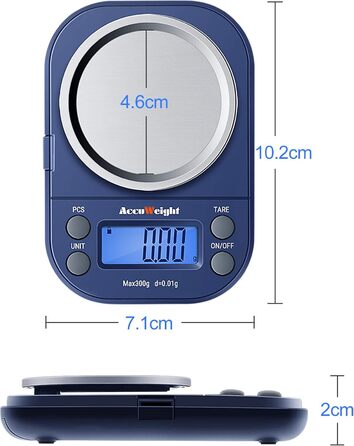Дрібна шкала буквена шкала грамова шкала кишенькові ваги для ювелірних виробів, точна шкала для спецій з функцією підрахунку, вирі
